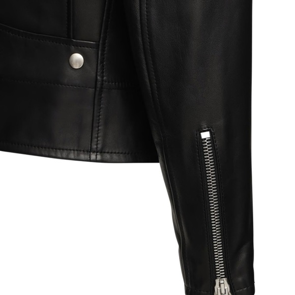 Saint Laurent YSL Biker Jacket SZ 52 - Picture 5 of 8